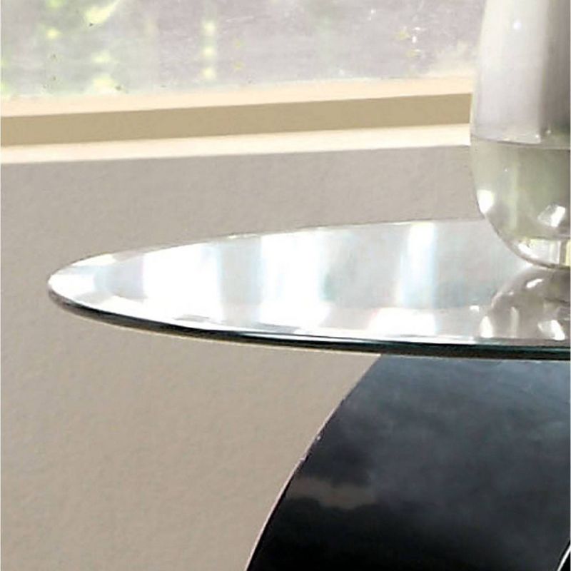 Olympiad Glass Top End Table - miBasics, 4 of 6