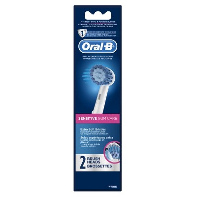 oral b toothbrush heads for sensitive teeth