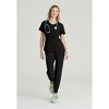 Skechers Vitality By Barco Women's Electra 3-Pocket Ribbed V-Neck Scrub Top - 2 of 4