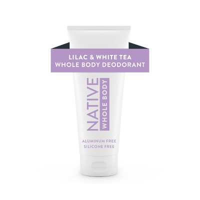 Native Whole Body Invisible Cream - Lilac & White Tea - 3oz