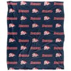 Shippensburg University Logo Pattern Silky Touch Blanket White 50x60 - 2 of 4