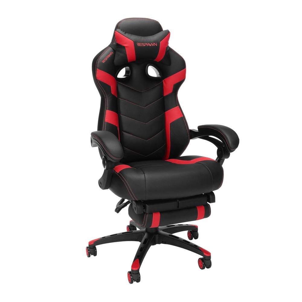 Photos - Computer Chair RESPAWN 110 PRO Gaming Chair Red: Ergonomic Design, Adjustable Arms, Metal