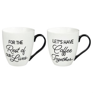 Evergreen Cup O' Java Gift Set, 17 OZ, Let's have Coffee Together for the rest of our lives - 1 of 4