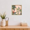 16" x 16" Tropicano II by Eva Watts Framed Canvas Wall Art - Amanti Art: Modern Style, Nature & Animal Lithograph, Sawtooth Back Mount - image 4 of 4