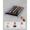 Acrylic Coffee Pod Organizer for Nespresso Original Line, 40-Capsule Countertop Storage Drawer - 2 of 4