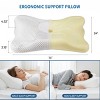 JIONJOY Memory Foam Ergonomic Contour Neck Pillows 1 Pack - 3 of 4