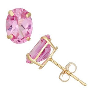 Designs By Gioelli 10K Gold Gemstone Stud Earrings - 1 of 2