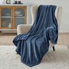Cozy Comfort by Bedsure | Flannel Blanket Solid 260GSM Soft Fuzzy Plush Bed Blanket - 2 of 4