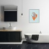 Stupell Industries Cheetah on Bathroom Toilet Black Framed Giclee Art - 2 of 4