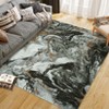 Soft Modern Abstract Boho Area Rugs for Living Room Washable Machine Rug Non-Slip Vintage Carpet for Bedroom Farmhouse Dining Room Kids Room - 3 of 4