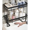 Over The Toilet Storage Shelf, No Drilling 1-Tier Bathroom Organizer Rack, Steel Above Toilet Organizer with Mesh Design, Space Saving Toilet Storage - 2 of 4
