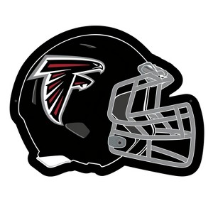 Evergreen Ultra-Thin Edgelight LED Wall Decor, Helmet, Atlanta Falcons- 19.5 x 15 Inches Made In USA - 1 of 4