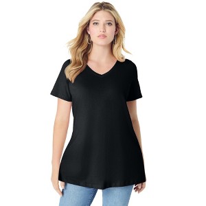 Roaman's Ultimate Short Sleeve Swing Tee - 1 of 4