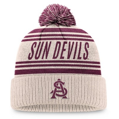 NCAA Arizona State Sun Devils Cuffed Pom Beanie