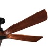 YUHAO 60 in. Indoor Farmhouse Rustic Light Walnut Blades 6-speed Ceiling Fan without Light and Remote Control - 4 of 4