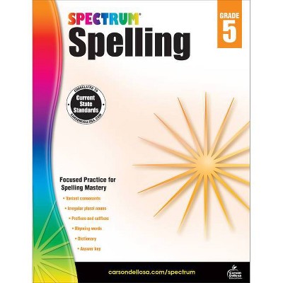 Spectrum Spelling, Grade 5 - (Paperback)