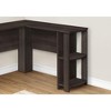 PAGED L Shaped Computer Desk, Simple Modern Office Desk with 2 Storage Shelves for Office, Study - 3 of 4