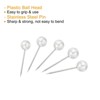Unique Bargains Round Head Steel Point Push Pins 200 Pcs - 4 of 4