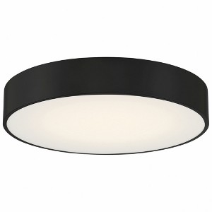 Access Lighting Como 1 - Light Flush Mount in  Black - 1 of 4