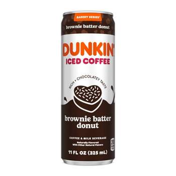 Dunkin' Brownie Batter Donut Iced Coffee - 11 fl oz Bottle