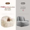 GustoWave Extra Large Bean Bag Chair for Bedroom & Living Room, Beige - 3 of 4