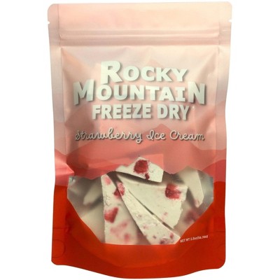 Rocky Mountain Freeze Dry – Strawberry Freeze Dried Ice Cream - Ice Cream that Doesn't Melt