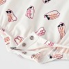 Baby Hotdog Romper - Cat & Jack™ Gray - 4 of 4