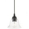 Livex Lighting Moreland 1 - Light Pendant in  Black - 3 of 4