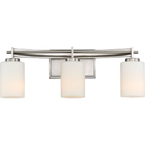 Quoizel Lighting Taylor 3 - Light Vanity in  Brushed Nickel - 1 of 4