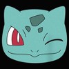 Juniors Womens Pokemon Bulbasaur Wink Face Racerback Tank Top - 2 of 4