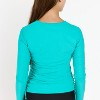 Calypsa Women's Long Sleeve UPF 50+ Nora Swim Top - 2 of 3