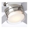 Emerson Lucere 52" Polished Nickel Ceiling Fan LED Satin White Blades with 6-Speed Wall Control - 3 of 4