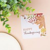 Big Dot of Happiness 25 Ct Fall Foliage Thanksgiving Drink Coasters, 4-Inch Disposable Square Paper Coasters for Autumn Leaves Friendsgiving Party - 2 of 4