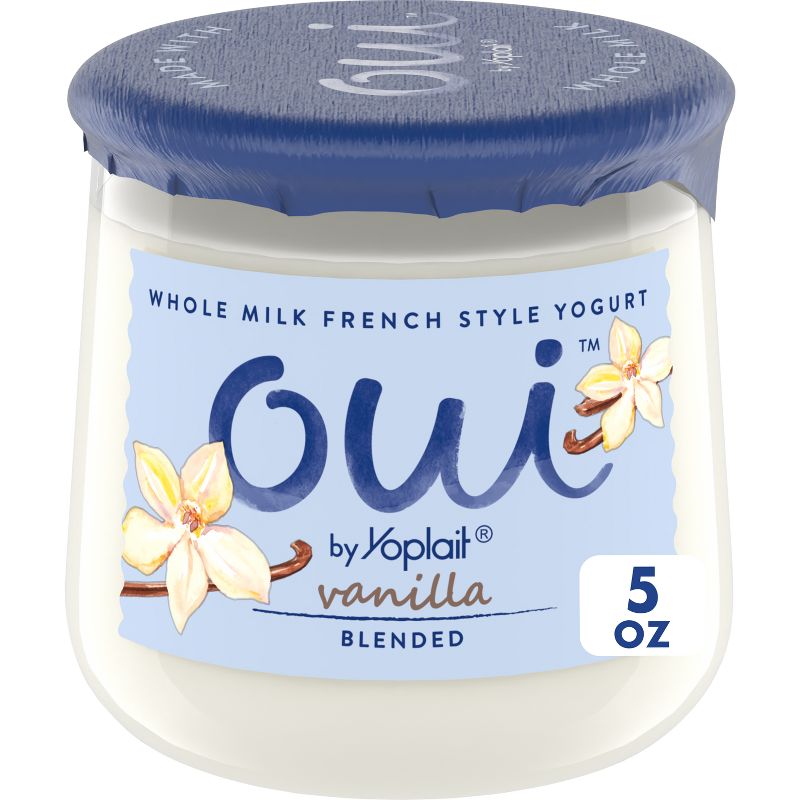 Oui by Yoplait Vanilla Flavored French Style Yogurt - 5oz, 1 of 12
