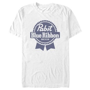 Men's Pabst Blue Ribbon Logo T-Shirt - 1 of 4