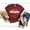 Simply Sage Market Women's Retro Hello Pumpkin Short Sleeve Graphic Tee - 2 of 2