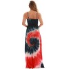 Riviera Sun Womens Maxi Dress  Smocked Adjustable Strap Long Sundress  Summer Dresses - 3 of 4