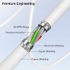 60W Charging Cable, Type C Fast Charging Cable, PD Fast Charge 60W USB-C To USB-C Data Cable For Phones, Laptops - 2 of 4