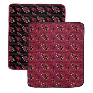 NFL Arizona Cardinals Home & Away Ultra Soft Blanket - 2pk - 1 of 2