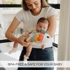 Soft Baby Sensory Toy with Tummy Time Mirror – Entertaining Fish Toy for Infants 0-12 Months with Rattle & Crinkle Paper – Perfect Baby Shower Gift - 2 of 4