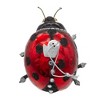 Kurt Adler Noble Gems Glass Ornament for Christmas Tree, Ladybug, 3" - 4 of 4