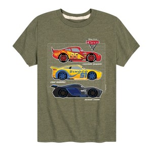 Boys' - Cars -  Short Sleeve Graphic T-Shirt - 1 of 4