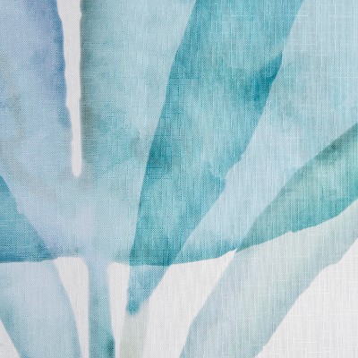 Abstract Botanical Watercolor Polyester Shower Curtain 70" x 72"