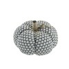 TopComfy Decorative Object Glass Christmas Ball Ornaments Set of 6 for Holiday Tree Decor, White and Gray, 16"*16.54"*8" - 2 of 4