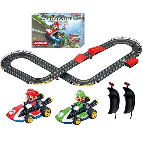 Carrera First Mario Kart Beginner Slot Car Race Track Set Featuring Mario  Versus Yoshi