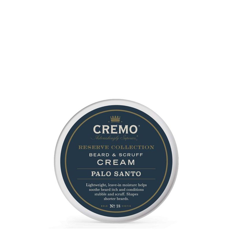 Cremo Palo Santo  Beard &#38; Scruff Cream - 4oz, 1 of 6