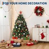Artificial Christmas Tree, Realistic Spruce, Hinged Branches, Foldable Metal Stand, Holiday Home Decor, Green - 4 of 4