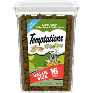 Temptations Cheese, Chicken and Catnip Flavor Mix-Ups Cat Treats - 1 of 4