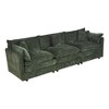 NicBex Couches for Living Room Deep Seat Sofa Couch Upholstered 2 Seater Sleeper Loveseat Sofa with 4 Pillows for Bedroom - 2 of 4