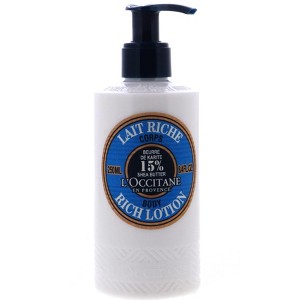 L'Occitane Shea Butter Rich Body Lotion, 8.4 oz - 1 of 4